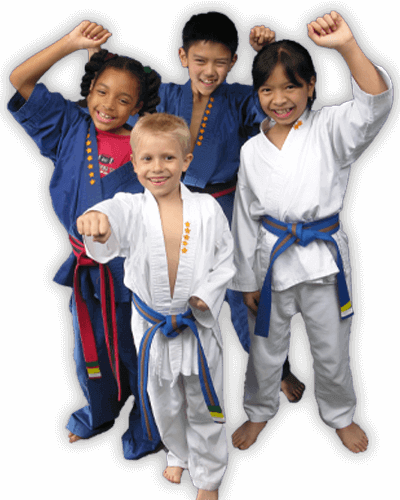 Martial Arts Summer Camp for Kids in Danvers MA - Happy Group of Kids Banner Summer Camp Page